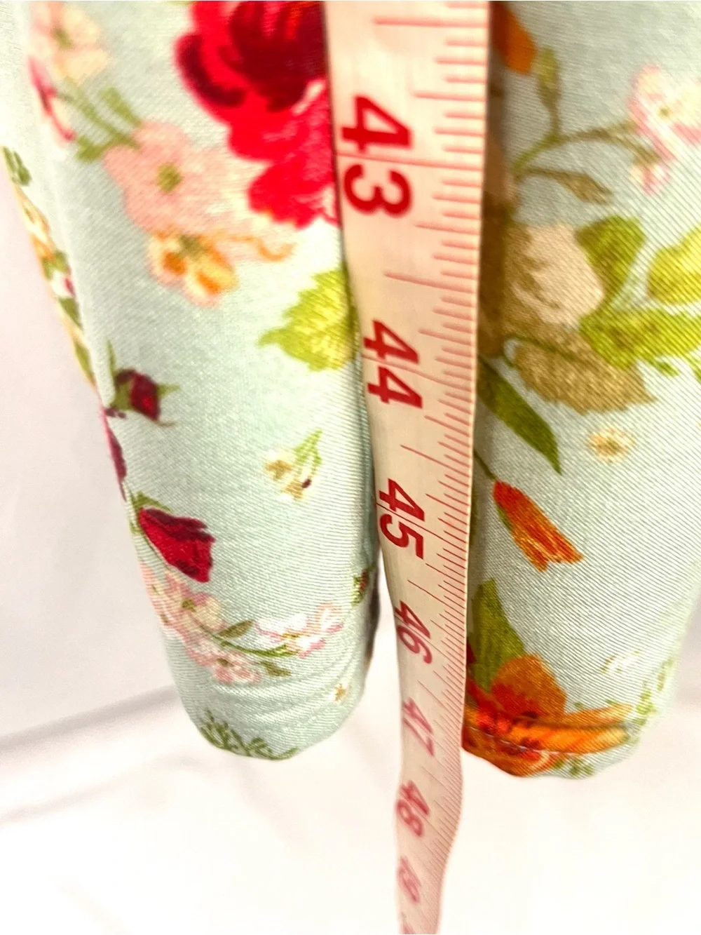 Sunday Mi Amor Green Floral Tube Top Maxi Dress, Size XS